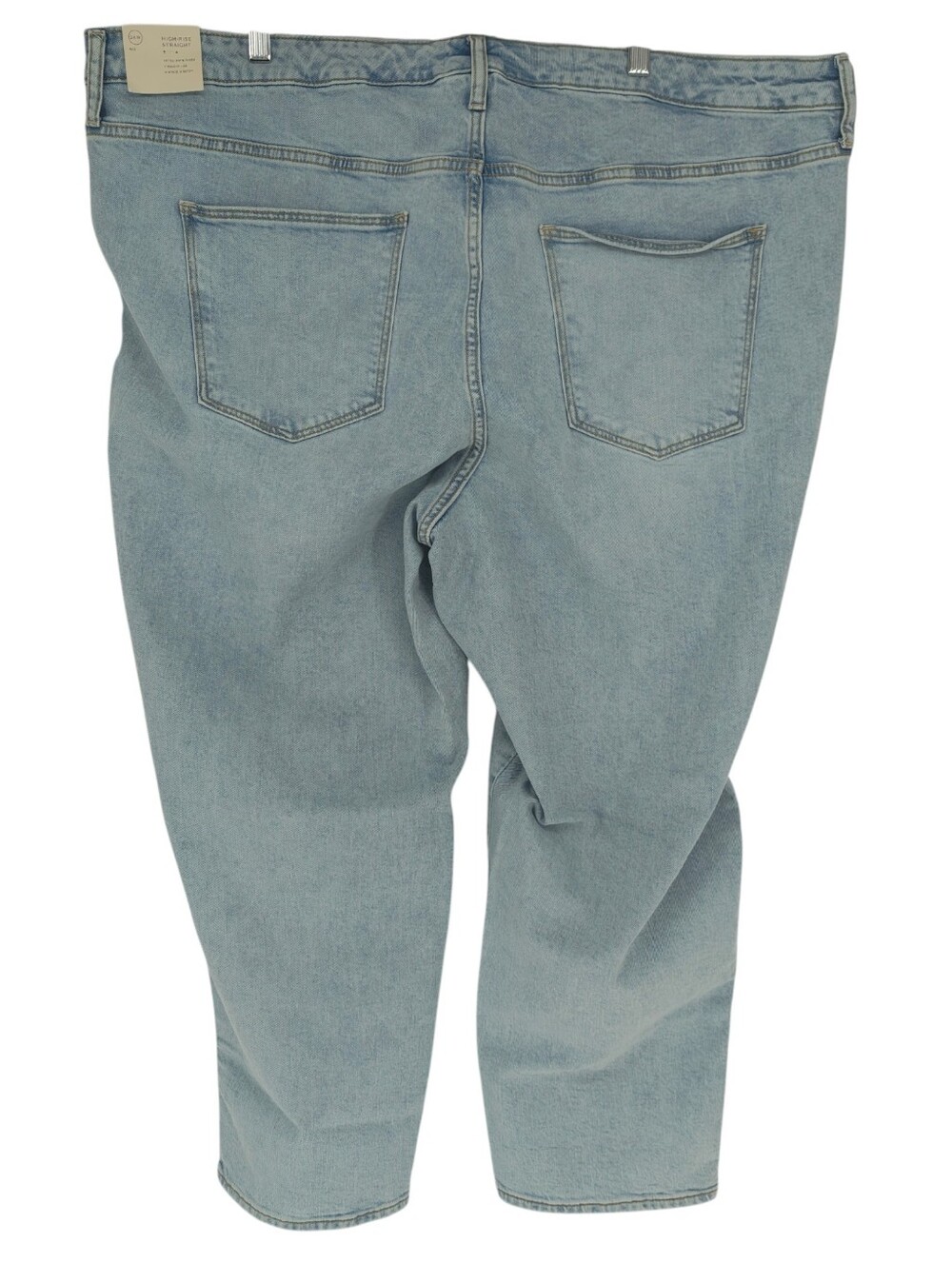High Rise Slim Straight Jeans Size 24W - Picture 2 of 6